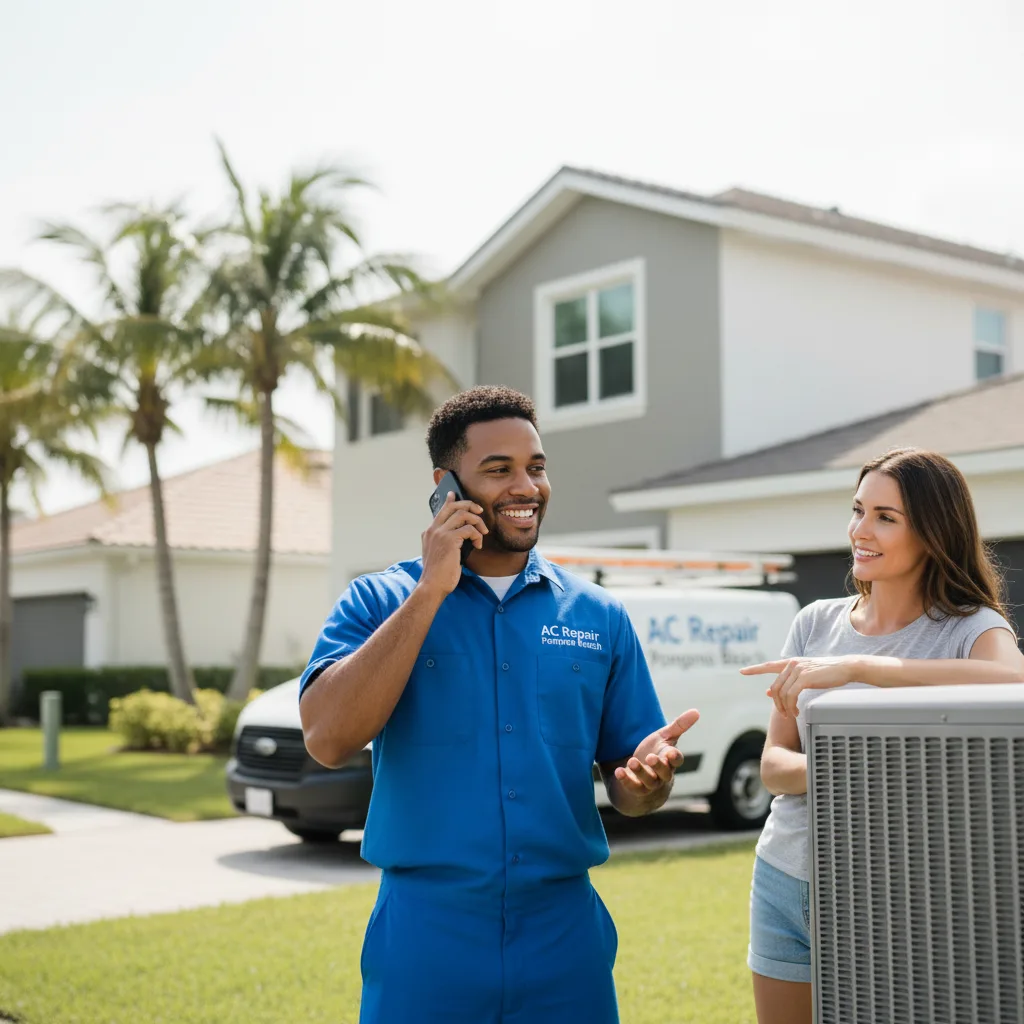 AC Repair Pompano Beach customer support in Leoma